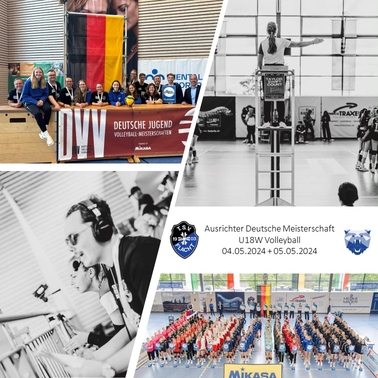 Ausrichter  Deutsche Meisterschaft U18W Volleyball  04.05.2024 + 05.05.2024